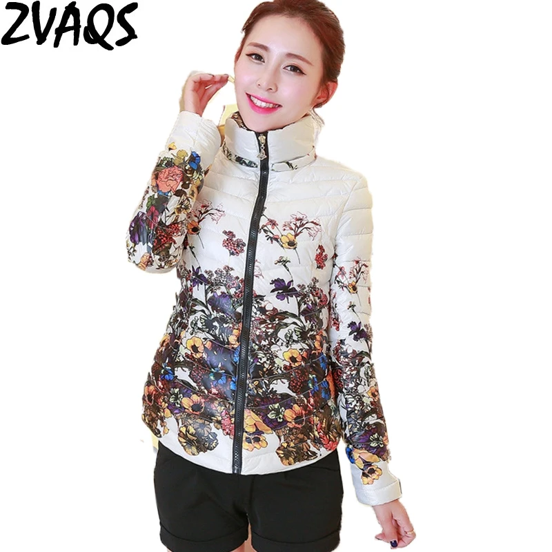 2018 Cotton Padded Winter Jacket Women Slim Thick Female Coat Casual Warm Women Parka Flower Print Short Outwear Plus Size ST360
2018 Cotton Padded Winter Jacket Women Slim Thick Female Coat Casual Warm Women Parka Flower Print Short Outwear Plus Size ST360