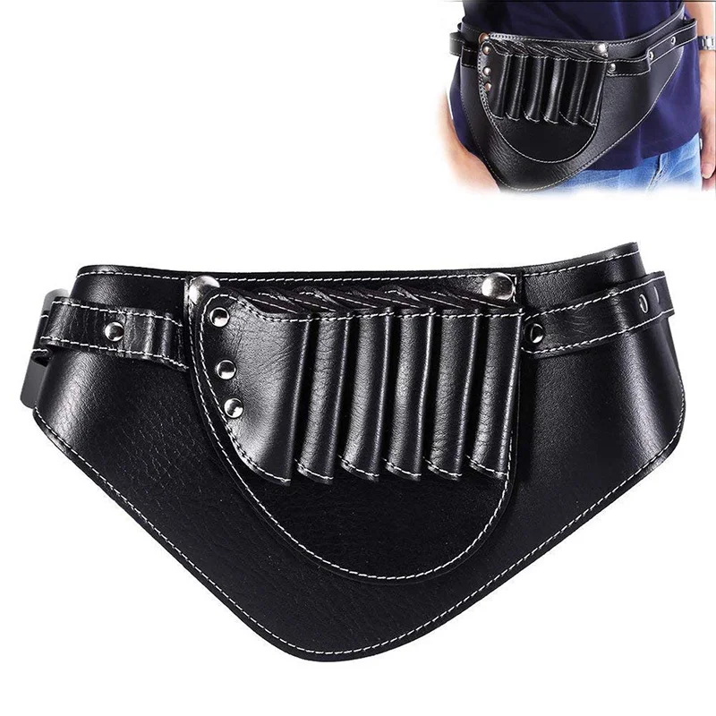 Scissor Pouch Holster PU Leather Hairdressing Bag Holder with Waist Shoulder Belt Scissors Barber Tools Bag Kappers Tas
Scissor Pouch Holster PU Leather Hairdressing Bag Holder with Waist Shoulder Belt Scissors Barber Tools Bag Kappers Tas