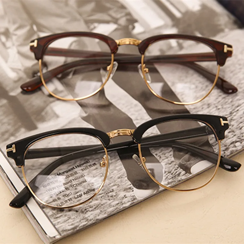 Retro Fashion Woman Men Reading Glasses Metal Half Frame Glasses Frame UV Protection Clear Lens Computer Eyewear Eyeglasses
Retro Fashion Woman Men Reading Glasses Metal Half Frame Glasses Frame UV Protection Clear Lens Computer Eyewear Eyeglasses