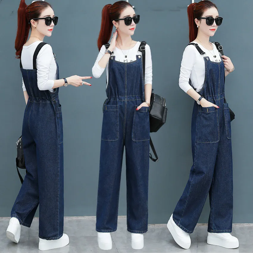 Fashion Women Sleeveless Denim Jeans High Street Playsuits Overalls Straps Jumpsuit Romper Wide Leg Trousers
Fashion Women Sleeveless Denim Jeans High Street Playsuits Overalls Straps Jumpsuit Romper Wide Leg Trousers