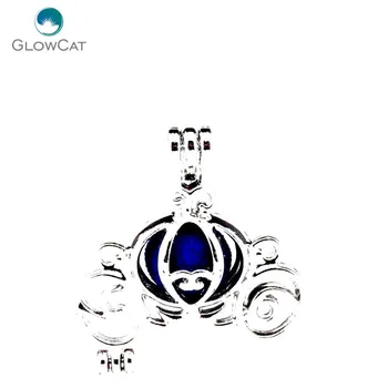 L530 5pcs/lot Bright Silver Mew pumpkin carriage Pearl Beads Cage Pendant Locket Fairytale Party Essential Oil Diffuser
L530 5pcs/lot Bright Silver Mew pumpkin carriage Pearl Beads Cage Pendant Locket Fairytale Party Essential Oil Diffuser