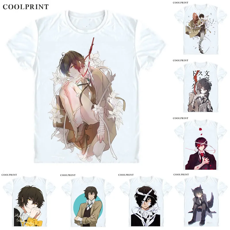 Dazai Osamu BONES Bandaged Neck T Shirt Bungou Stray Dogs Literary Men Casual TShirt Premium T-Shirt Printed Short Sleeve Shirts
Dazai Osamu BONES Bandaged Neck T Shirt Bungou Stray Dogs Literary Men Casual TShirt Premium T-Shirt Printed Short Sleeve Shirts