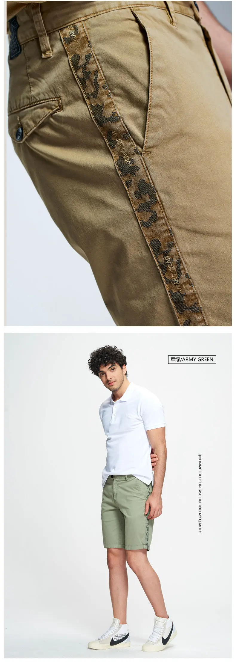 Casual Cotton Shorts Male Summer Quality Striped Travel Shorts Cargo Men Short Washed Pant Fashion Chinese Sprots Clothing Dress 04