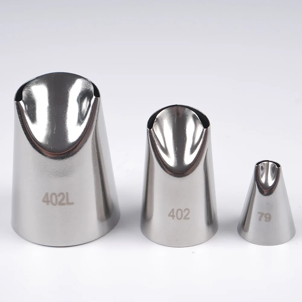LINSBAYWU 3Pcs/set Stainless Steel Nozzles Pastry Cream Cakes Baking Decorating Tips Set
LINSBAYWU 3Pcs/set Stainless Steel Nozzles Pastry Cream Cakes Baking Decorating Tips Set