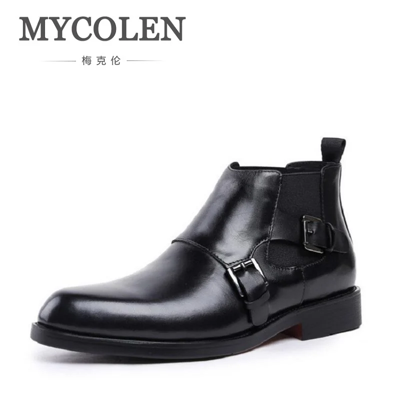 MYCOLEN Men Black Retro Buckle Punk Boots Motorcycle Boots Leather Cowhide Autumn Men Shoes Tenis Masculino Adulto
MYCOLEN Men Black Retro Buckle Punk Boots Motorcycle Boots Leather Cowhide Autumn Men Shoes Tenis Masculino Adulto
