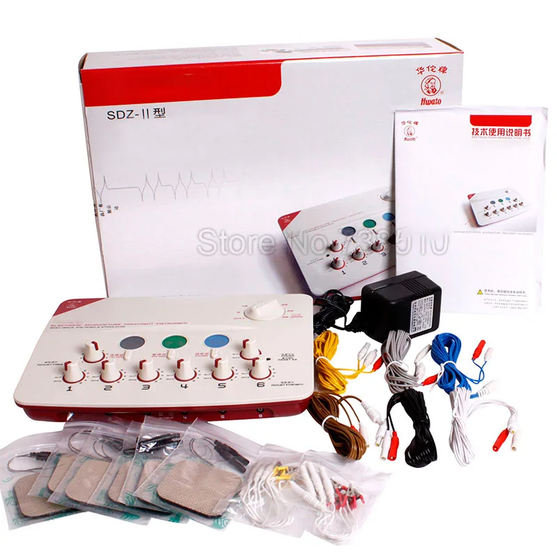 Hwato SDZ-II 6 Channels Output SDZ II Massage Machine Support 110-220V or Battery
Hwato SDZ-II 6 Channels Output SDZ II Massage Machine Support 110-220V or Battery