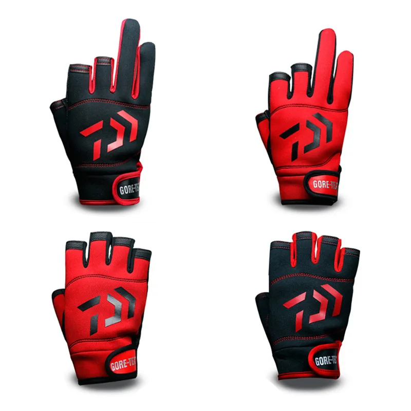 DAIWA Fishing Gloves Outdoor Half Fingers Three Fingers Professional DAWA Fishing Glove Sport Breathable Cycling Fishing Wear
DAIWA Fishing Gloves Outdoor Half Fingers Three Fingers Professional DAWA Fishing Glove Sport Breathable Cycling Fishing Wear