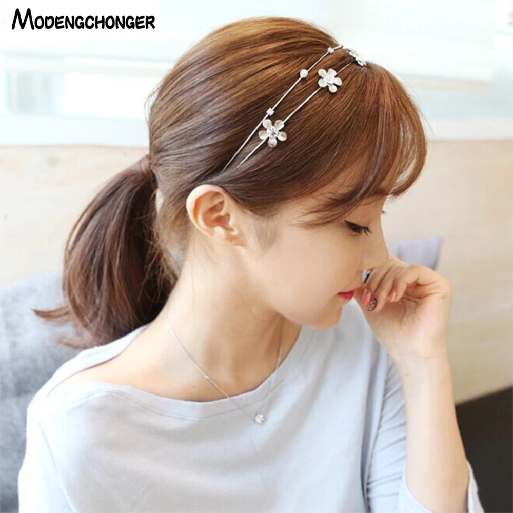 New Women Sweet Hairbands Alloy Hair Bezel Rhinestone Double Layers Headband Hair Hoop Fashion Simple Hair Accessories Headwear
New Women Sweet Hairbands Alloy Hair Bezel Rhinestone Double Layers Headband Hair Hoop Fashion Simple Hair Accessories Headwear