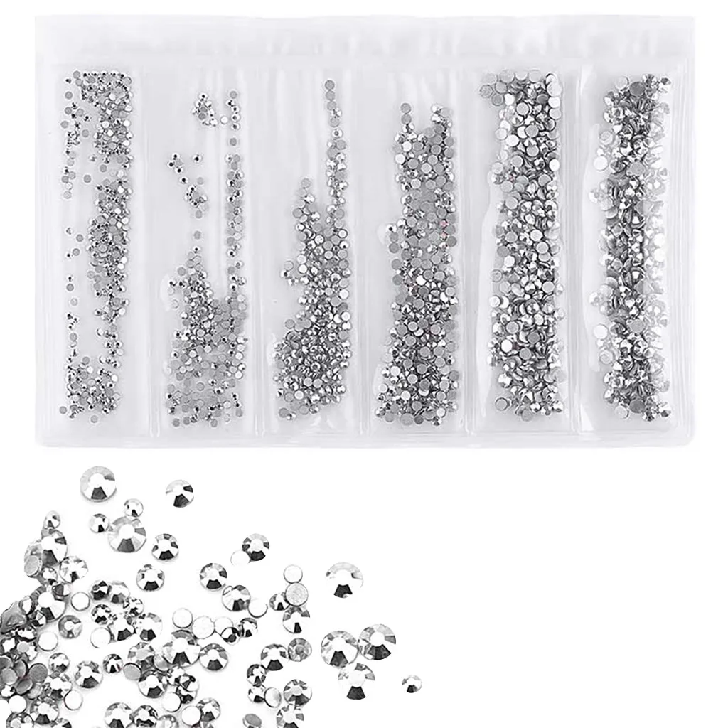 Multi-size Glass Nail Rhinestones For Nails Art Decorations Crystals Strass Charms Partition Mixed Size Rhinestone Set F4.23
Multi-size Glass Nail Rhinestones For Nails Art Decorations Crystals Strass Charms Partition Mixed Size Rhinestone Set F4.23