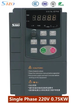 SJZO 511 Series VFD Vector High Performance AC Frequency Inverter 1 Phase 220V 50/60Hz AC Variable Frequency Speed controller
SJZO 511 Series VFD Vector High Performance AC Frequency Inverter 1 Phase 220V 50/60Hz AC Variable Frequency Speed controller