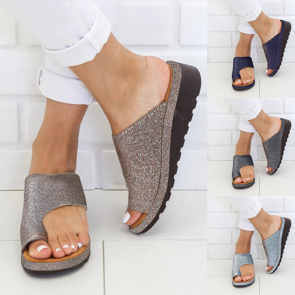 2019 Women's Fashion Casual Open Toe Beach Shoes Thick Bottom Roman Slippers Sandals Women Beach Summer Shoes zapatos de mujer
2019 Women's Fashion Casual Open Toe Beach Shoes Thick Bottom Roman Slippers Sandals Women Beach Summer Shoes zapatos de mujer