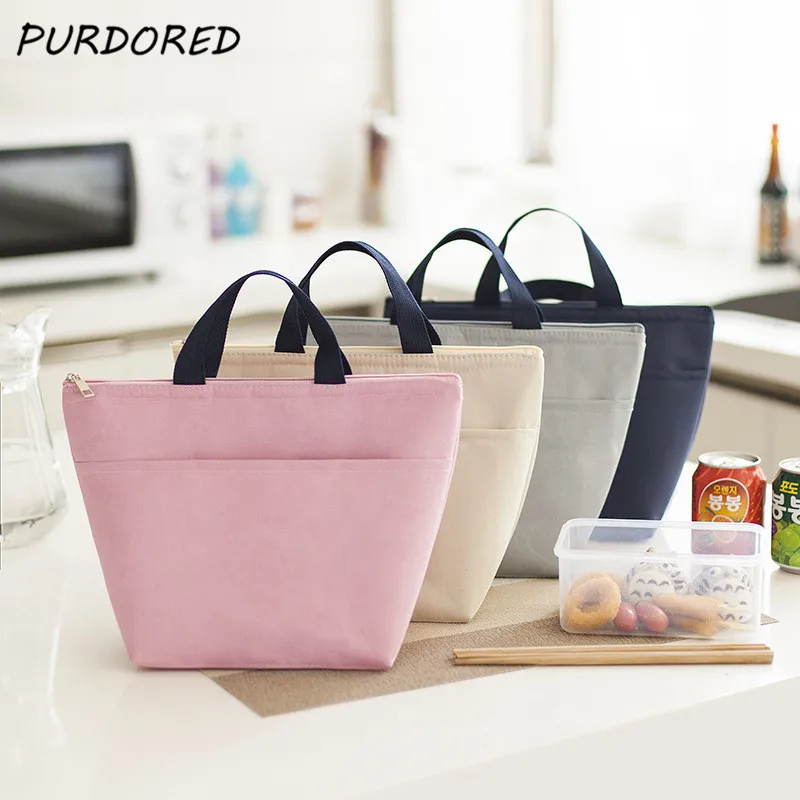 PURDORED 1 PC Portable Lunch Bag Women Thermal Insulated Lunch Box Tote Cooler Bag Student Lunch Container Food Storage Bags
PURDORED 1 PC Portable Lunch Bag Women Thermal Insulated Lunch Box Tote Cooler Bag Student Lunch Container Food Storage Bags