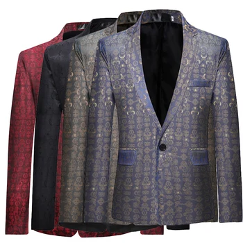 Fashionable Men's Suits Jackets Elegant Slim Business Wedding Dress Male Blazer Coats 4 Color Print Suit Jacket Men Size S-XL.
Fashionable Men's Suits Jackets Elegant Slim Business Wedding Dress Male Blazer Coats 4 Color Print Suit Jacket Men Size S-XL.