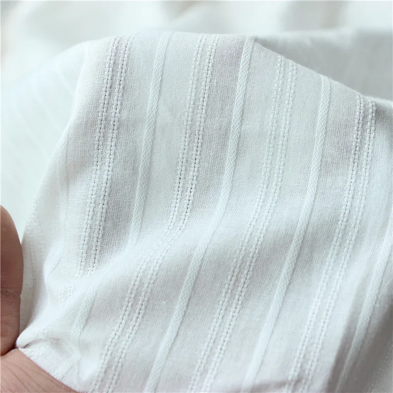 Cotton White Cloth, Pure Cotton Jacquard Fabric, Pastoral Small and Clean Women's Wear, Shirt, Skirt Children's wear fabrics
Cotton White Cloth, Pure Cotton Jacquard Fabric, Pastoral Small and Clean Women's Wear, Shirt, Skirt Children's wear fabrics
