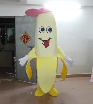 New quality adult size Banana Mascot costume fruit war mascot for Halloween party costumes
New quality adult size Banana Mascot costume fruit war mascot for Halloween party costumes