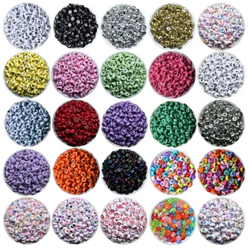 35Color 200PCs Random Mixed White Letter Beads Alphabet Acrylic Bead For Jewelry Making DIY Bracelet Necklace Findings
35Color 200PCs Random Mixed White Letter Beads Alphabet Acrylic Bead For Jewelry Making DIY Bracelet Necklace Findings