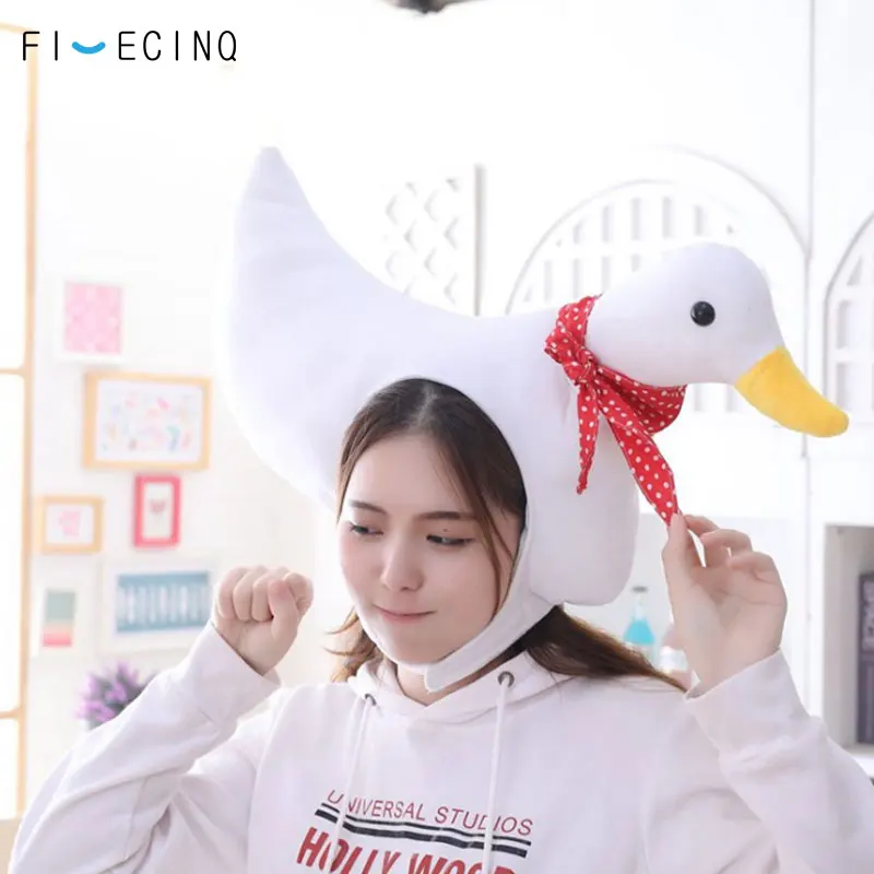 Duck Hat Animal Cosplay Halloween Adult Women Men Creative Headwear White Kawaii Funny Festival Performace Party Fancy Gift
Duck Hat Animal Cosplay Halloween Adult Women Men Creative Headwear White Kawaii Funny Festival Performace Party Fancy Gift