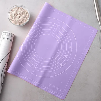 Silicone Baking Mat Non Stick Kneading Dough Pad Healthy And Safety Baking Pastry Rolling Mat Bakeware Kitchen Tool
Silicone Baking Mat Non Stick Kneading Dough Pad Healthy And Safety Baking Pastry Rolling Mat Bakeware Kitchen Tool