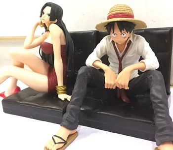 5 Inch Anime One Piece Luffy + Boa Hancock Sitting with Sofa PVC Action Figure Model Toys 12cm
5 Inch Anime One Piece Luffy + Boa Hancock Sitting with Sofa PVC Action Figure Model Toys 12cm