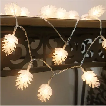 50LED Pinecones String Light 7.5m Length Pineal Lantern Battery Light Desk Fixtures for Living room party Garden Wedding decor
50LED Pinecones String Light 7.5m Length Pineal Lantern Battery Light Desk Fixtures for Living room party Garden Wedding decor