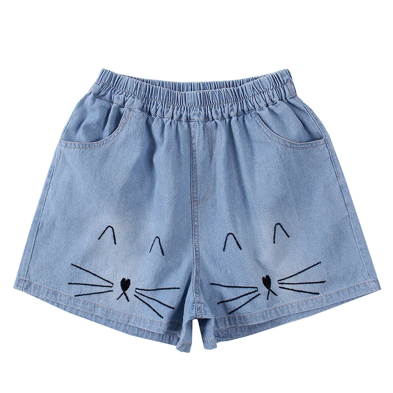 Sweety Kitten Pattern Jean Shorts For Girls 2019 New Summer Kids Short Jeans Denim Clothes Elastic Waist Cowgirl Shorts Jeans
Sweety Kitten Pattern Jean Shorts For Girls 2019 New Summer Kids Short Jeans Denim Clothes Elastic Waist Cowgirl Shorts Jeans
