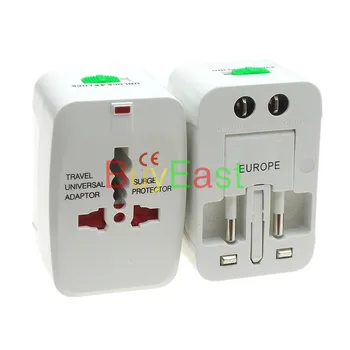 2 X Universal Travel Plug Adapter Convert US,EU,UK,AU,China Plug to World Plug AC100~250V 10A
2 X Universal Travel Plug Adapter Convert US,EU,UK,AU,China Plug to World Plug AC100~250V 10A