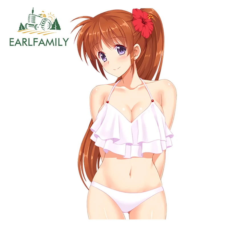 EARLFAMILY 13cm x 9.1cm Car Styling Anime Mahou Shoujo Lyrical Nanoha Takamachi Nanoha Sexy Girl Waterproof Window Accessories 
EARLFAMILY 13cm x 9.1cm Car Styling Anime Mahou Shoujo Lyrical Nanoha Takamachi Nanoha Sexy Girl Waterproof Window Accessories
