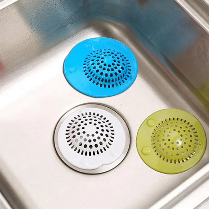 Soft Bathroom Kitchen Sink Filter Hair Catcher Stopper Shower Drain Hole Filter Colanders Strainers Kitchen Tools Size S/M/L
Soft Bathroom Kitchen Sink Filter Hair Catcher Stopper Shower Drain Hole Filter Colanders Strainers Kitchen Tools Size S/M/L