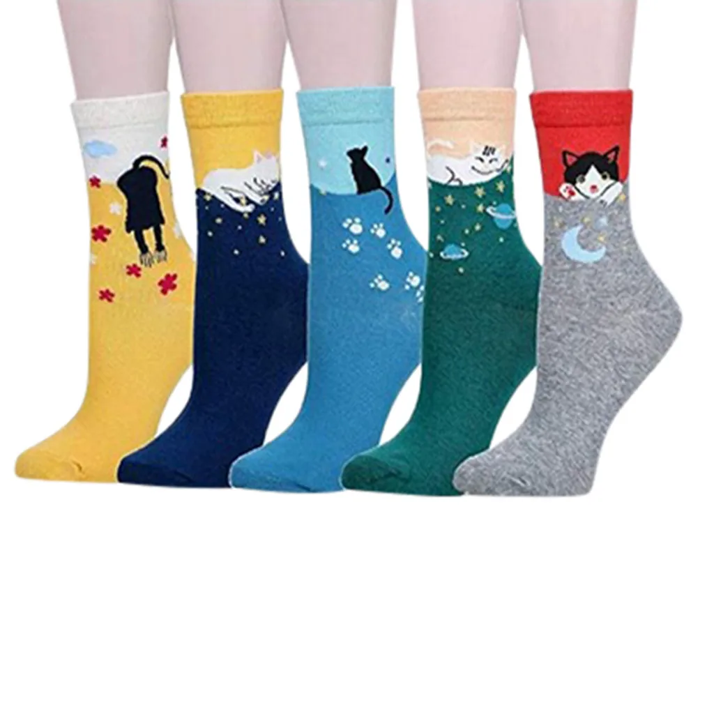 5PCS Women Students Funny Socks Cute Cartoon Fun Funky Striped Warm Ladies Sock socks women cotton animal lovely fashion sock#SS
5PCS Women Students Funny Socks Cute Cartoon Fun Funky Striped Warm Ladies Sock socks women cotton animal lovely fashion sock#SS