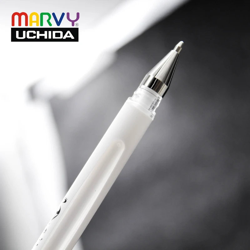 Marvy 920 Gel Pen For Art Supplies Professional Highlight Gel Pen With White Color For Hand Drawing In 1 Piece.
Marvy 920 Gel Pen For Art Supplies Professional Highlight Gel Pen With White Color For Hand Drawing In 1 Piece.