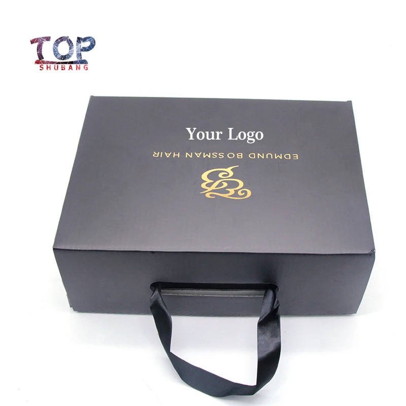 Customized Printed Logo Hair Packaging Box Wig Hair Box Can Be Customized Logo Brand Black/Brown/White Portable Rope Shoe Box
Customized Printed Logo Hair Packaging Box Wig Hair Box Can Be Customized Logo Brand Black/Brown/White Portable Rope Shoe Box