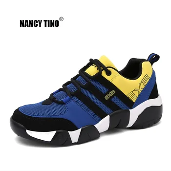 NANCY TINO Mens Running Shoes Breathable Lightweight Lace-up Sports Shoes Damping Outdoor Walking Sneakers Plus Size 38-47
NANCY TINO Mens Running Shoes Breathable Lightweight Lace-up Sports Shoes Damping Outdoor Walking Sneakers Plus Size 38-47