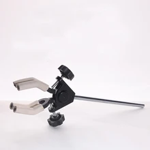 Aluminium alloy Blender beaker clamp Double adjustment Universal Tube clamp Laboratory supplies 29cm Length
Aluminium alloy Blender beaker clamp Double adjustment Universal Tube clamp Laboratory supplies 29cm Length