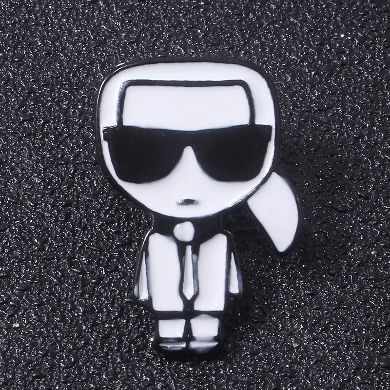 New Fashion Karl Cartoon Portrait Brooch Pins Cool Men Pins And Brooch On Backpack Lapel Souvenir Jewelry
New Fashion Karl Cartoon Portrait Brooch Pins Cool Men Pins And Brooch On Backpack Lapel Souvenir Jewelry