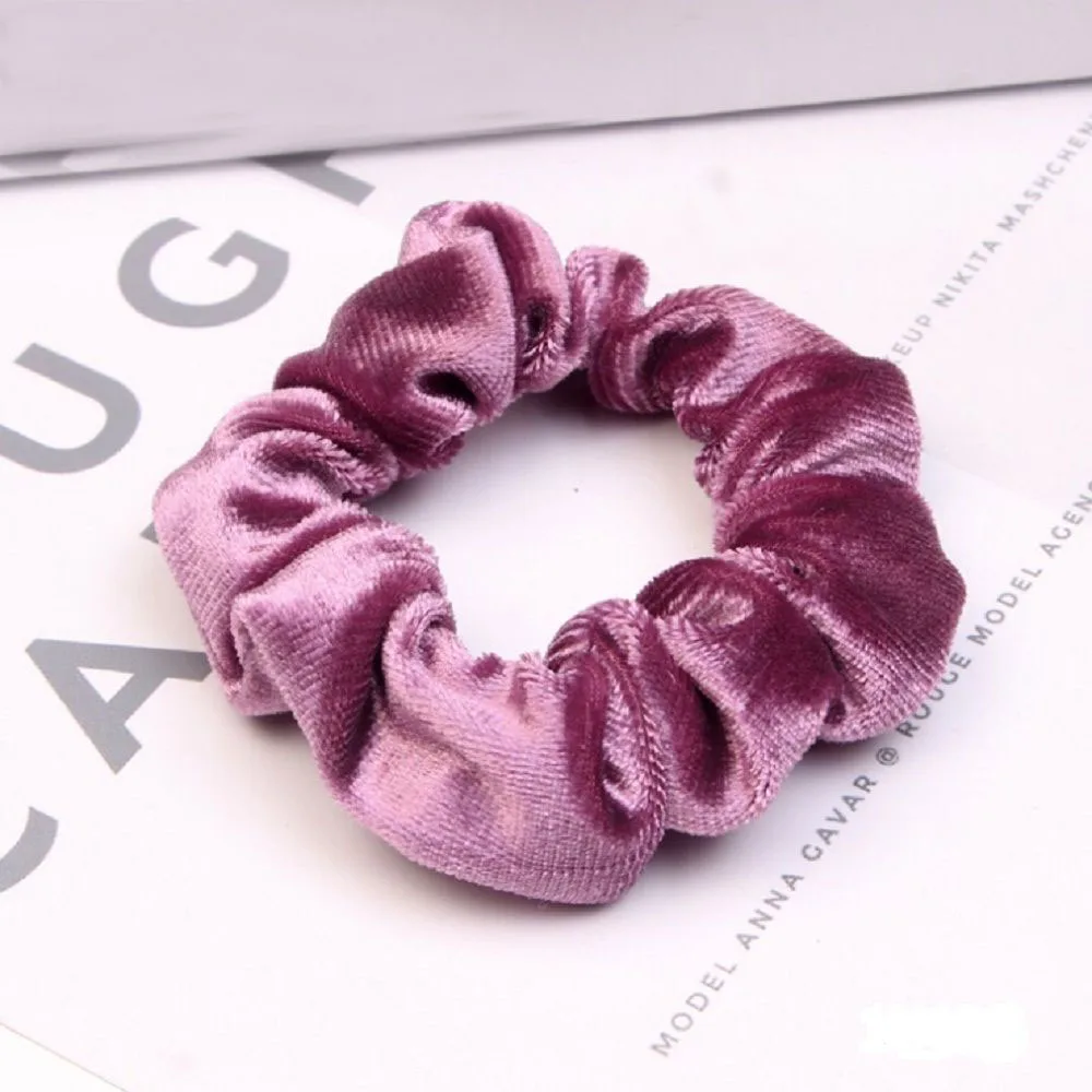 Hot 1PC Women Elegant Velvet Solid Elastic Hair Tool Ponytail Holder Scrunchies Hair Rubber Band Headband Lady Hair Styling Tool
Hot 1PC Women Elegant Velvet Solid Elastic Hair Tool Ponytail Holder Scrunchies Hair Rubber Band Headband Lady Hair Styling Tool