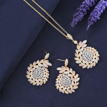 missvikki Women Bijoux Wedding Decoration Jewelry Set Branch Necklace Earrings for Party Anniversary Appointment Top Quality
missvikki Women Bijoux Wedding Decoration Jewelry Set Branch Necklace Earrings for Party Anniversary Appointment Top Quality
