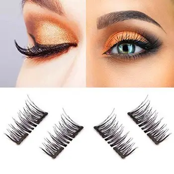 Oak Leaf New Dual Magnetic False Eyelashes-1Pairs (4 Pieces) Ultra Thin 3D Fiber Reusable Best Fake Lashes Extension for Natural
Oak Leaf New Dual Magnetic False Eyelashes-1Pairs (4 Pieces) Ultra Thin 3D Fiber Reusable Best Fake Lashes Extension for Natural