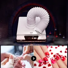 60 W nouvelle forte LED UV sèche-ongles polymérisation Gel vernis lampe photopolymérisable manucure Machine ongles dépoussiéreur aspirateur(China)