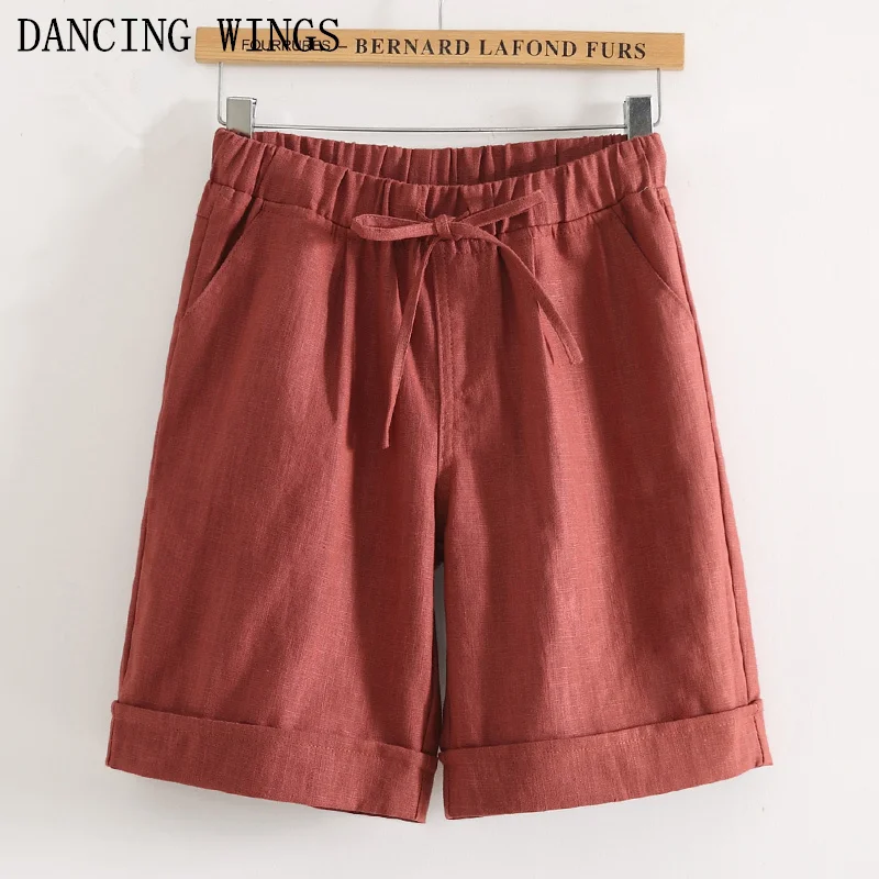 Solid color cotton and linen 5 points shorts loose casual female summer hot plus size 5XL
Solid color cotton and linen 5 points shorts loose casual female summer hot plus size 5XL