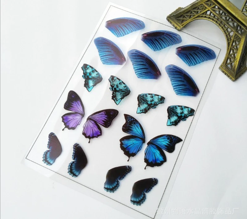 5pcs/lot Gradient color simulation wings and butterfly transparent material epoxy mold makeing jewelry filling for DIY jewelry
5pcs/lot Gradient color simulation wings and butterfly transparent material epoxy mold makeing jewelry filling for DIY jewelry