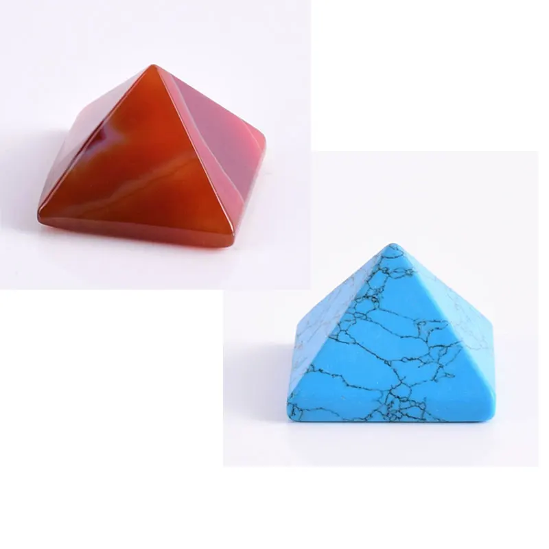 Truquoise Red agate pyramid statue Energy Healing natural Quartz Crystal Egypt Feng shui Egyptian model figurines miniature 30mm
Truquoise Red agate pyramid statue Energy Healing natural Quartz Crystal Egypt Feng shui Egyptian model figurines miniature 30mm