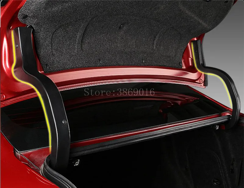 For MAZDA 3 MK3 2014 2015 2016 2017 Plastic Rear Trunk Hinged Protective Cover Trim
For MAZDA 3 MK3 2014 2015 2016 2017 Plastic Rear Trunk Hinged Protective Cover Trim