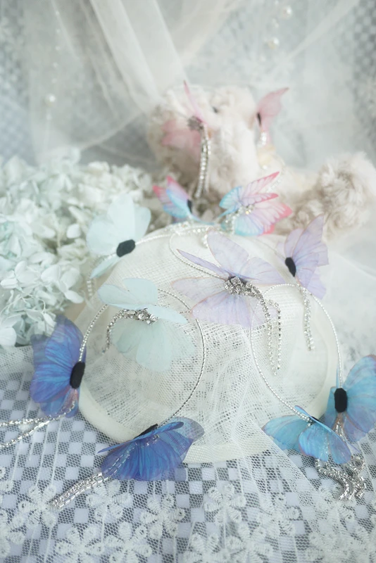 NEW Handmade Elves Gauze Butterfly Hair band/Hair hoop 1/3 1/4 BJD SD DD MSD Doll Accessories
NEW Handmade Elves Gauze Butterfly Hair band/Hair hoop 1/3 1/4 BJD SD DD MSD Doll Accessories