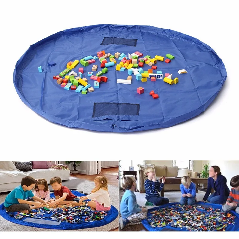 150cm Practical Kid Toy Organizer Bag Play Mat Carpet Toys For Childern Storage Holder Boxes Baby Play Carpets Hot 1pcs
150cm Practical Kid Toy Organizer Bag Play Mat Carpet Toys For Childern Storage Holder Boxes Baby Play Carpets Hot 1pcs