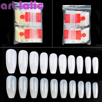 500pcs Ballerina Nail Art Tips White/Natural False Coffin UV Gel Nails Art Tips Flat Shape Full Cover Manicure Nails Supplier
500pcs Ballerina Nail Art Tips White/Natural False Coffin UV Gel Nails Art Tips Flat Shape Full Cover Manicure Nails Supplier
