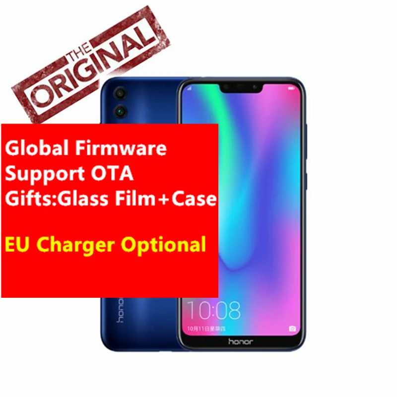 Global Firmware Honor 8C Cell phone Octa Core 6.26''Full Screen HD+1520x720 Qual-comm Snapdragon 632 Android 8.1 4000mAh 3 Slot
Global Firmware Honor 8C Cell phone Octa Core 6.26''Full Screen HD+1520x720 Qual-comm Snapdragon 632 Android 8.1 4000mAh 3 Slot