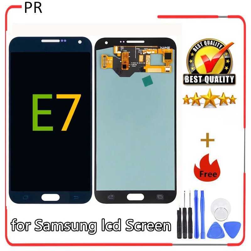 OLED AAA For Samsung Galaxy E7 LCD E700 Display E700F E700H E700M Touch Screen Digitizer Assembly Replacement 5.5" E7 LCD
OLED AAA For Samsung Galaxy E7 LCD E700 Display E700F E700H E700M Touch Screen Digitizer Assembly Replacement 5.5" E7 LCD