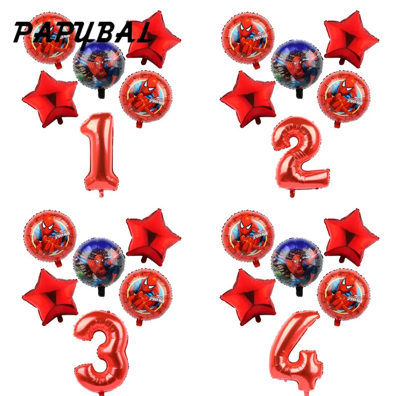 6pcs Super Hero Spiderman Avengers Batman Foil Balloon Children Birthday Party Supplies 30Inch Number Balloon Baby Superman Toys
6pcs Super Hero Spiderman Avengers Batman Foil Balloon Children Birthday Party Supplies 30Inch Number Balloon Baby Superman Toys