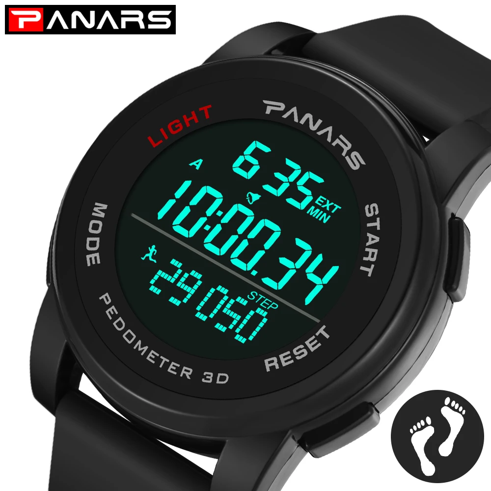 PANARS Men Sports Digital Watch Military 50M Waterproof Stopwatch Alarm LED Backlight Date Watches 8108 Relogio Masculino 
PANARS Men Sports Digital Watch Military 50M Waterproof Stopwatch Alarm LED Backlight Date Watches 8108 Relogio Masculino