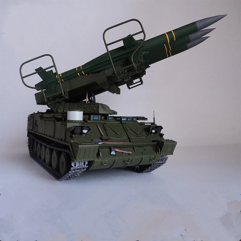 3D paper Russia SA-6 Air defense missile Paper Model Assemble Hand Work Handmade Kids Toys Gift 1:25
3D paper Russia SA-6 Air defense missile Paper Model Assemble Hand Work Handmade Kids Toys Gift 1:25